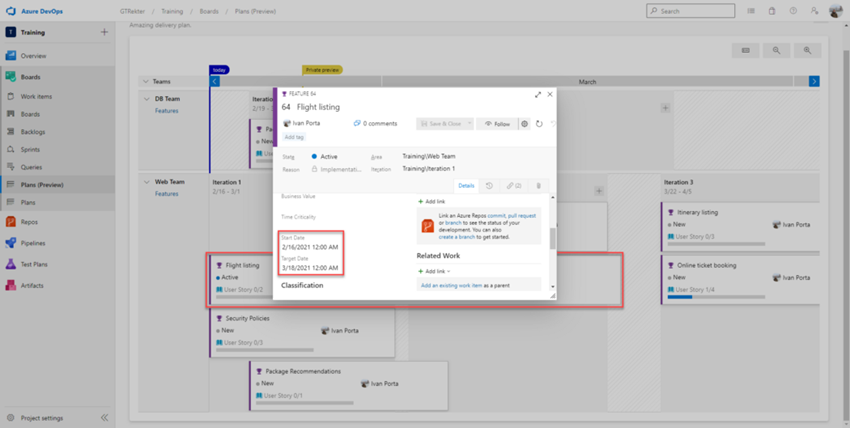 Manage Delivery Plans With Azure DevOps